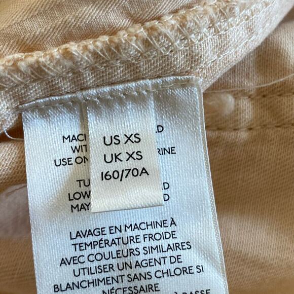 FREE PEOPLE Larson Long Sleeve Shortail Romper, Light Peach, Size X-Small - Picture 8 of 12